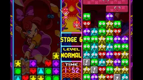 Panel de Pon (SNES / Super Nintendo) - VS Com Normal Difficulty