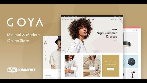 Goya - Modern WooCommerce Theme