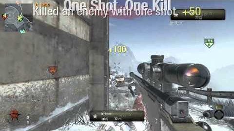 Call of Duty Black Ops: No scope collateral across map FAIL!!