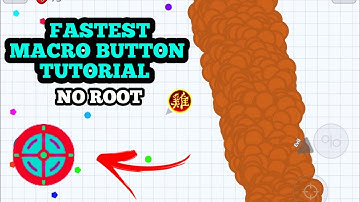 FASEST MACRO BUTTON TUTORIAL NO*ROOT* + X8 MOD MENU + IOS FONTS APK*(AGAR.IO MOBILE)