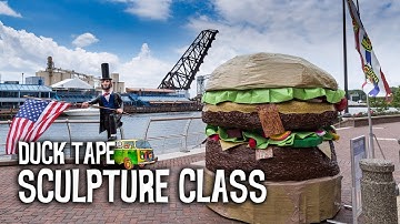 Duck Tape® Road Trip: Sculpture Class at the University of Cincinnati