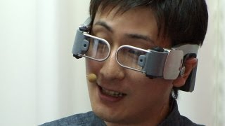 docomo Hands-Free Videophone for futuristic glasses-type HMD devices #DigInfo screenshot 1