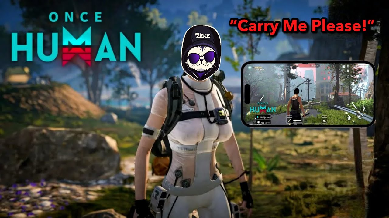 Can I Survive In An Apocalypse With Total Strangers??? (Once Human Mobile)