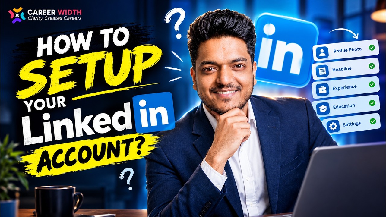 LinkedIn Profile Creation & Optimization for Students & Freshers | Career Width