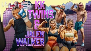 Getting PUNCHED by a PRO BOXER and BOOTY BLASTING with the KK TWINS Presented by GOWOD