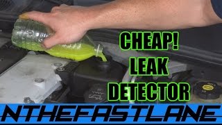▶️Leak Detection: Find a Leak Under $10 (Automotive)🔎