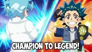 Champion To Legend | Valt Aoi Evolution In Turbo | Beyblade Burst Quadstrike