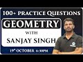 100+ Practice Question | Geometry | General Aptitude | Sanjay Singh