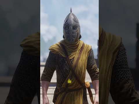 The Dragonborn enchants Jesper's broom. #Skyrim #Gaming #elderscrolls