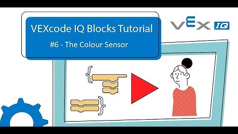 VEXcode IQ Blocks - 6. Using the Colour Sensor