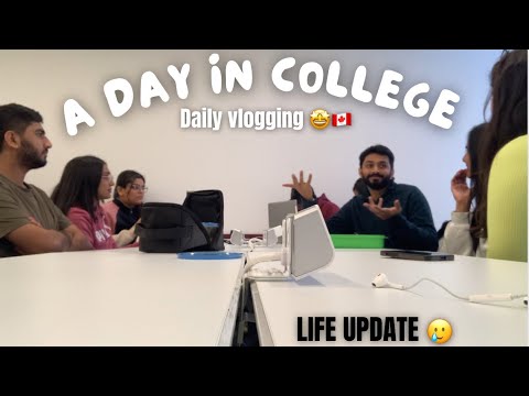 A DAY IN MY LIFE AS A COLLEGE STUDENT IN CANADA 🇨🇦😍||LIFE UPDATE IN ...
