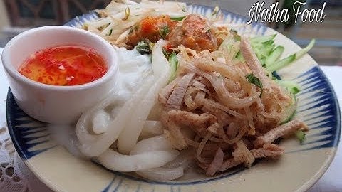 Cách làm bánh tằm bì nước cốt dừa xí mại, món ngon đậm chất Miền Tây || Natha Food