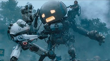 Keats in The Robots War - The Electric State Final Fight