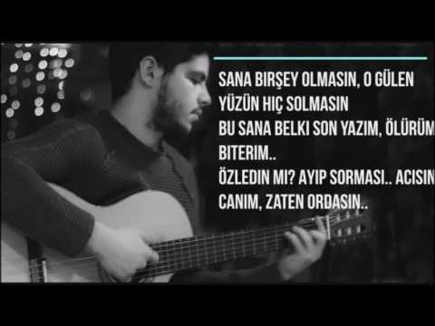 Bilal Sonses-Sana Bir Şey Olmasın/Sözleri(Lyrics)