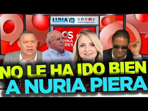 LOs Opinadores: Le cayó gas a la periodista Nuria Piera por ataques al Dr. Ernesto Fadul
