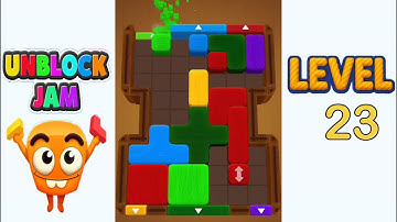 Unblock Jam Level 23 Walkthrough Solution