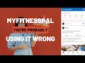 #1 reason most people use Myfitnesspal wrong