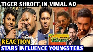 Shahrukh Khan Ajay Devgn Tiger Shroff Influencing Youngsters Vimal Pan Masala Bollywood Premee