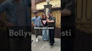 Karan Vahi .Rithvik Dhanjani Maanvi Gagroo Spotted At Andheri