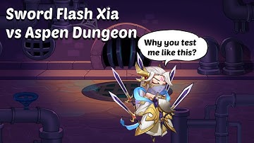 Testing Sword Flash Xia in Aspen With Splendid Crown - Got a Good Data Point