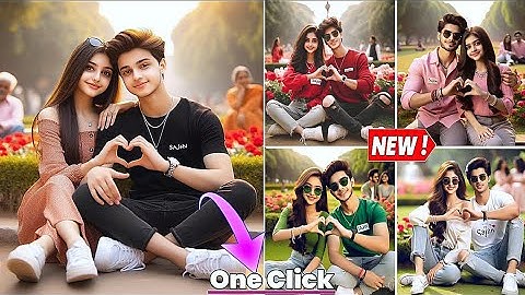 How to make ai Image generator || trending ai couple photo editing || 3d ai couple photo editing