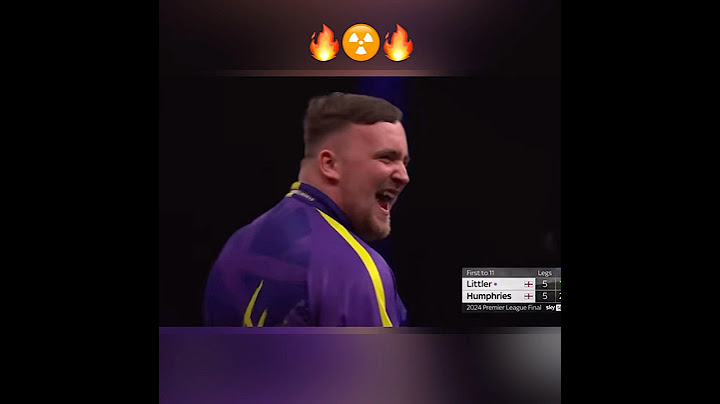 Luke Littler’s PERFECT ‘9-Darter’ in Final @PremierLeague2025!☢️🔥#pdc #darts #lukelittler #fyp #fy