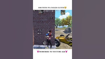 DBS With 1v4 Failed Clutch #bgmishorts #bgmi #pubgmshorts #pubgmobile #shortviral #shorts