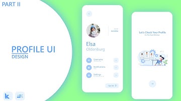 #3 How to create Unique and Animated Profile UI Design in Kodular|designs in Kodular with aia|Part 2