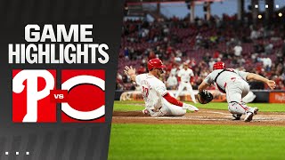 Phillies vs. Reds Game Highlights (4\/23\/24) | MLB Highlights