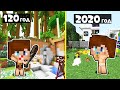 МАЙНКРАФТ НО МЫ ПОПАЛИ В ПРОШЛОЕ в МАЙНКРАФТ ДЕВУШКА НУБ И ПРО ТРОЛЛИНГ MINECRAFT