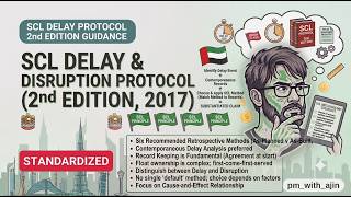 SCL Delay & Disruption Protocol 2nd Edition 2017 | Key Principles Explained | Construction Claims