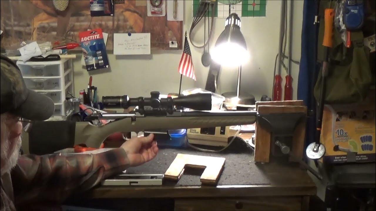 Mounting a Burris 3x9x50 scope on a Ruger American Ranch Rifle YouTube