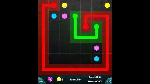 GREEN PACK LEVEL 86 - FLOW GAME ON FACEBOOK Connect the dots