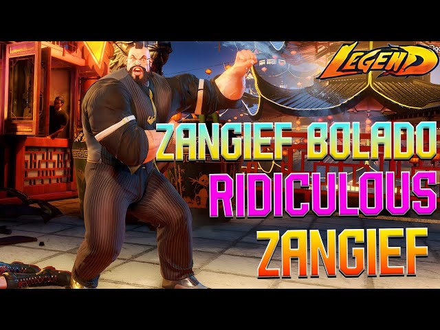 Street Fighter 6 🔥Zangief Bolado Ridiculous GIEF Gameplay ! 