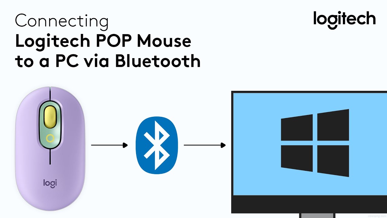 Connecting your Logitech POP Mouse to a PC via Bluetooth