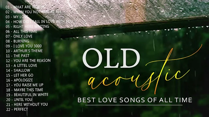Soft English Acoustic Cover Songs Playlist 2022 - ...
