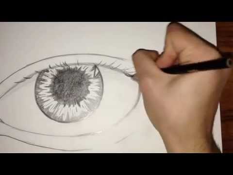 Tutorial Come Disegnare Un Occhio Realistico Parte 1 Youtube