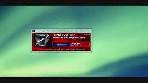 How to get any SpeedTouch wep or wpa keys