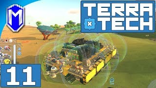 TerraTech - Super Heavy Tank With Mobile Delivery Cannon - Let's Play TerraTech Gameplay Ep 11