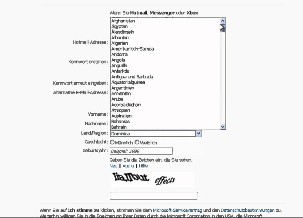 hotmail kostenlos registrieren