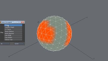 LightWave plugin - Select Unmapped - Weight UV