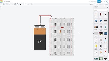 Introduction and Using a Breadboard | Tinkercad Circuits Lab 1