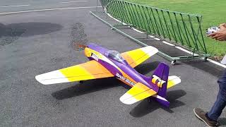 RC VQ Models F8F RareBear - Full Test Flight - RCGF 60cc