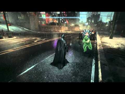 BATMAN™ ARKHAM KNIGHT - Riddler Informants don't like puddles - YouTube