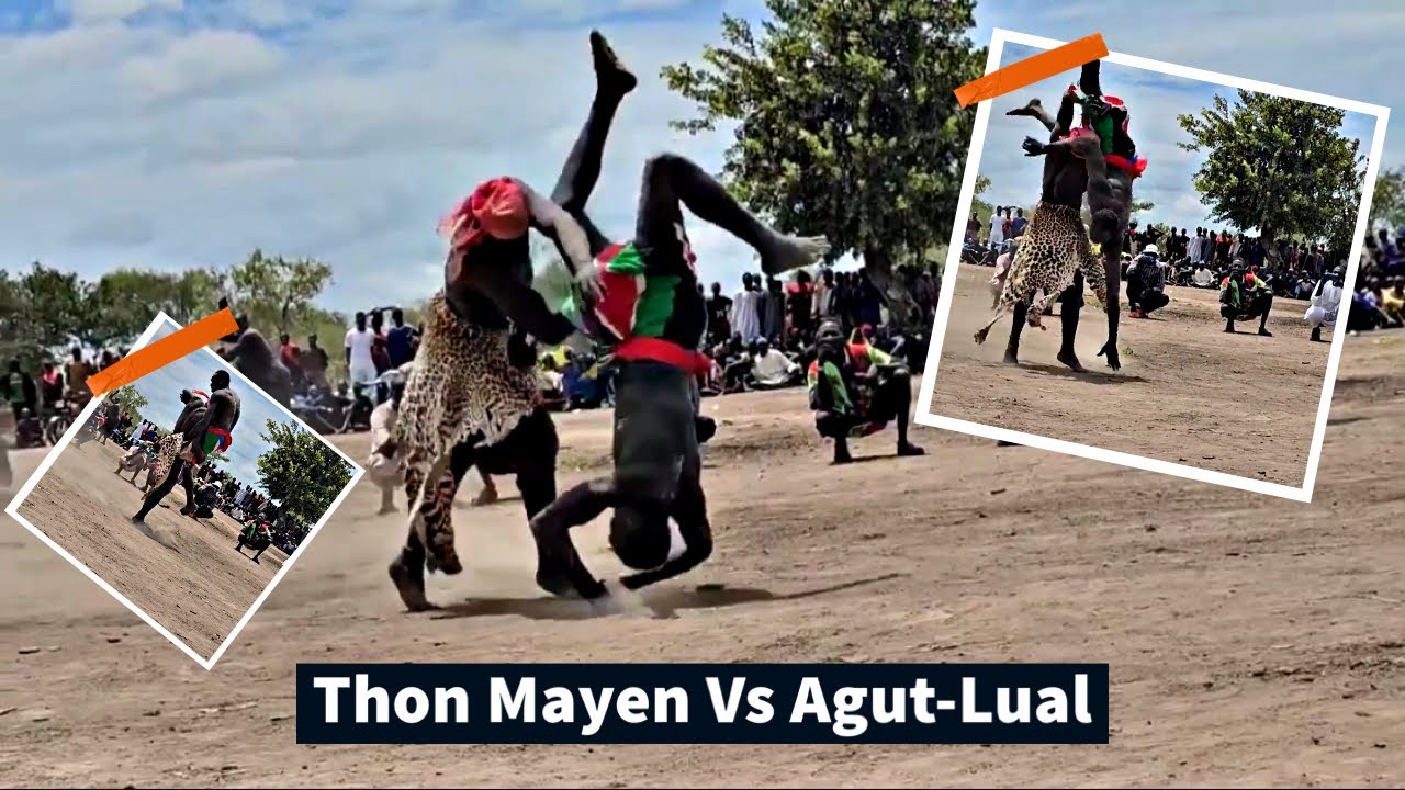 The Best South Sudanese Wrestling Skill | Thon Mayen Vs Agut-Lual