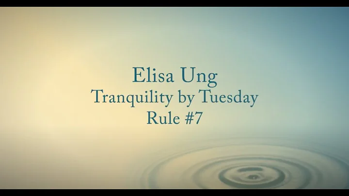 Teaser: Tranquility by Tuesday in Real Life; Rule ...