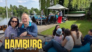 Bila Cuaca Panas Jom Lepak Luar | Naik Boat di Sungai Hamburg