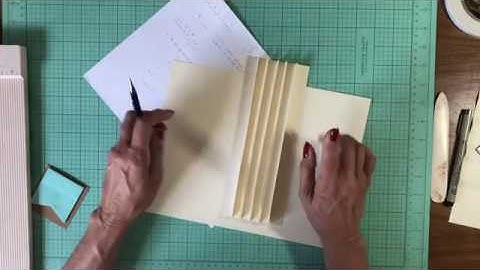 7 1/2 x 9 1/2 Mini Album Base Tutorial