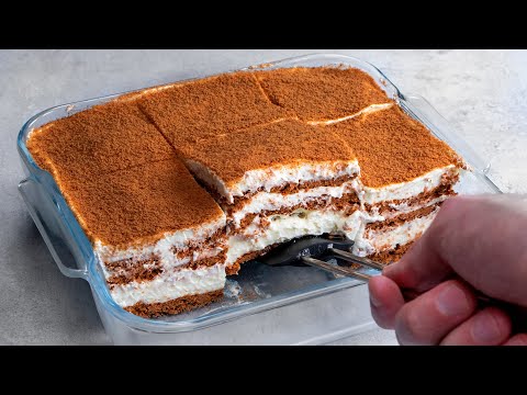 Vidéo: Gâteau Aux Biscuits En Cinq Minutes