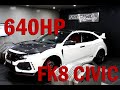 AUSTRALIAS MOST POWERFUL // Crazy 640hp TURBO HONDA FK8 Civic Type R - MoTec, Garrett Turbo